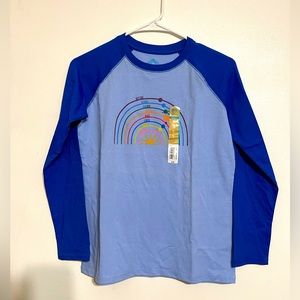 Thereabouts longsleeve shirt size XL 16 youth fit to Small women. NWT